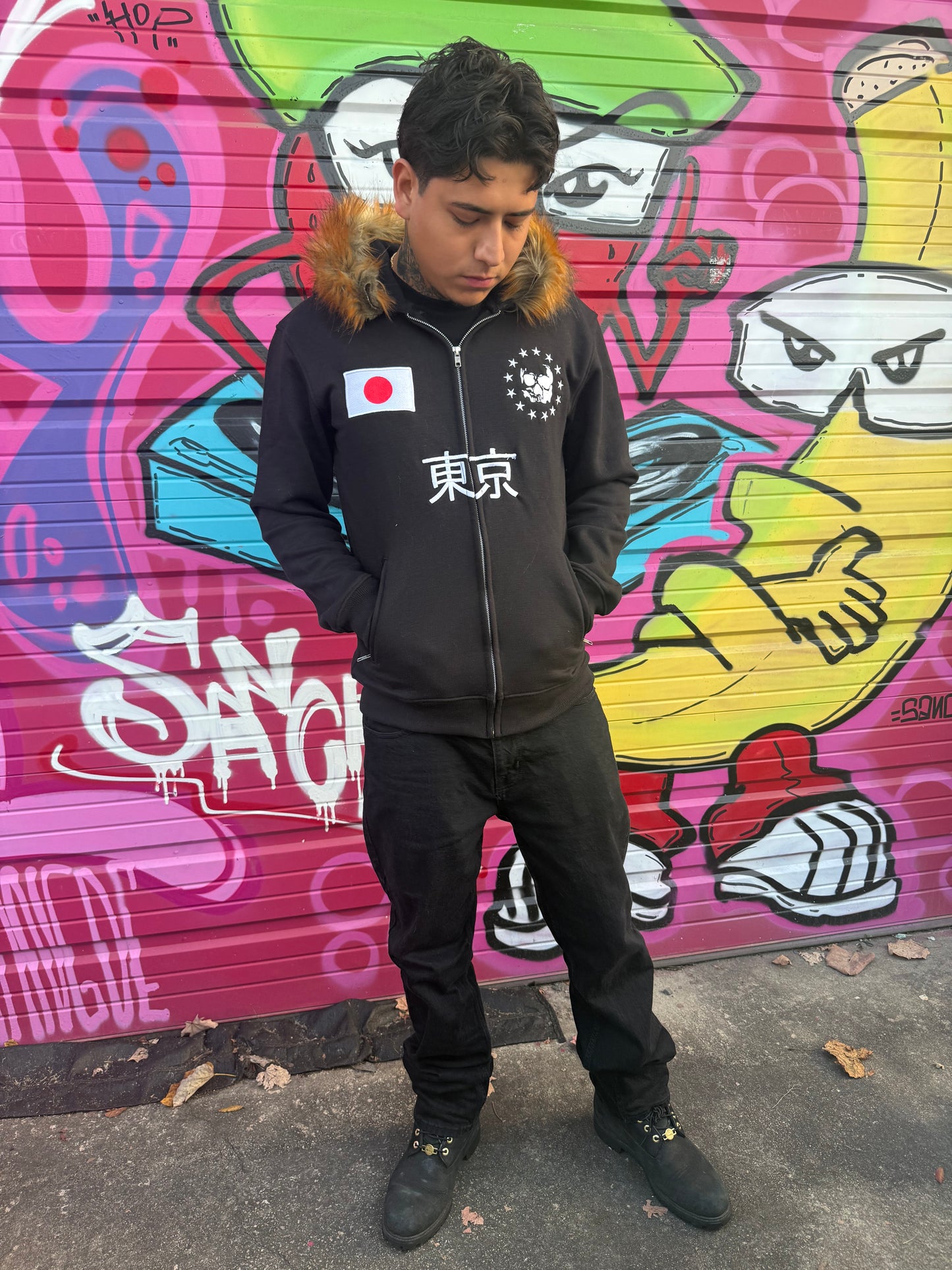 Japan Fur hoodie