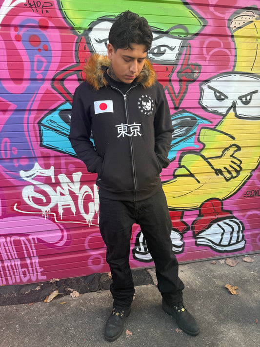 Japan Fur hoodie